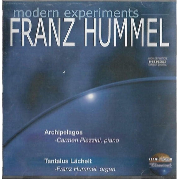Franz Hummel - Modern Experiments (CD) (Mint (M))
