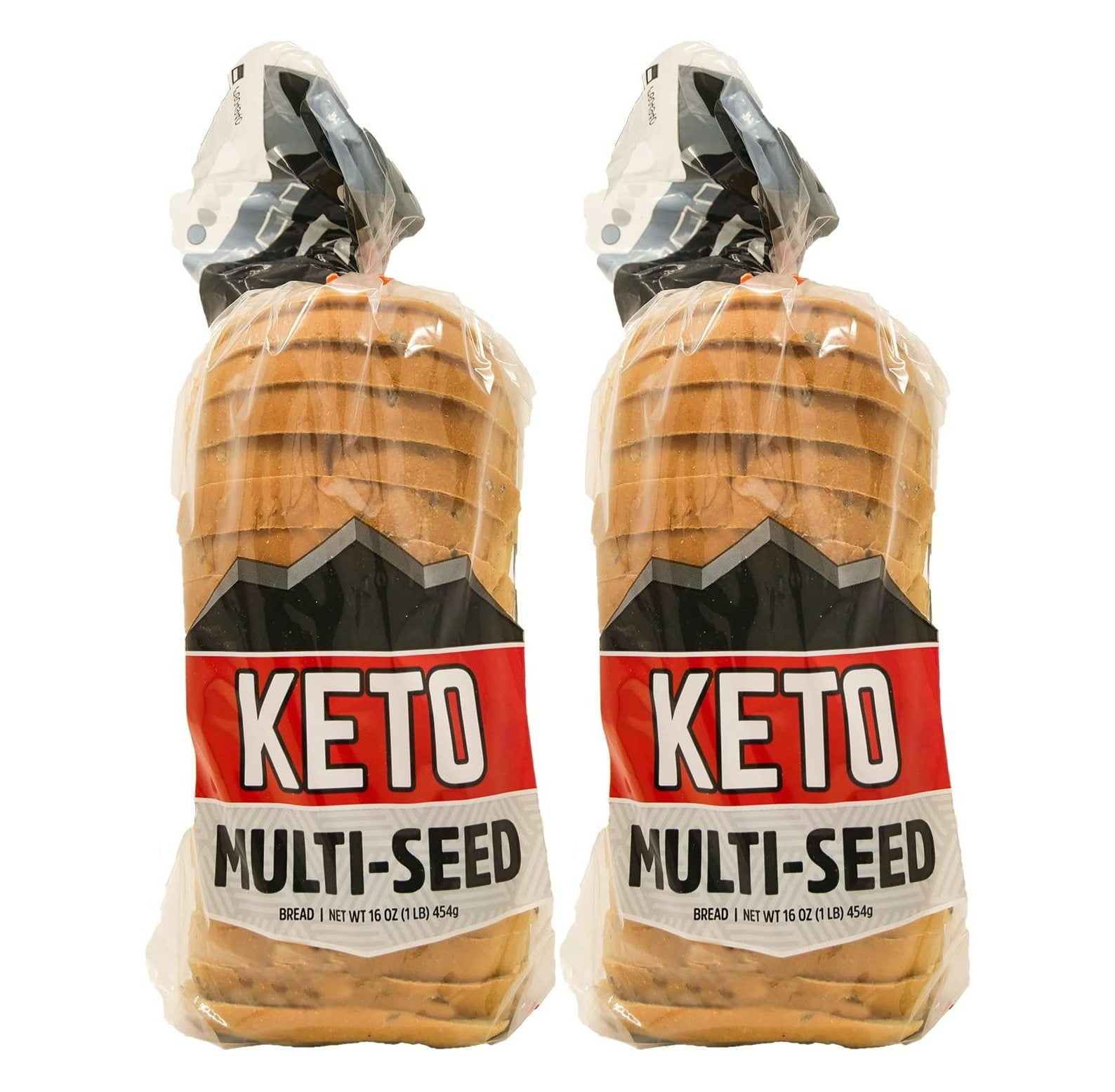 Franz Keto MultiSeed Bread 2 Net Carbs Per Serving 2 Pack (2 x 16oz) with Keto Lifestyle