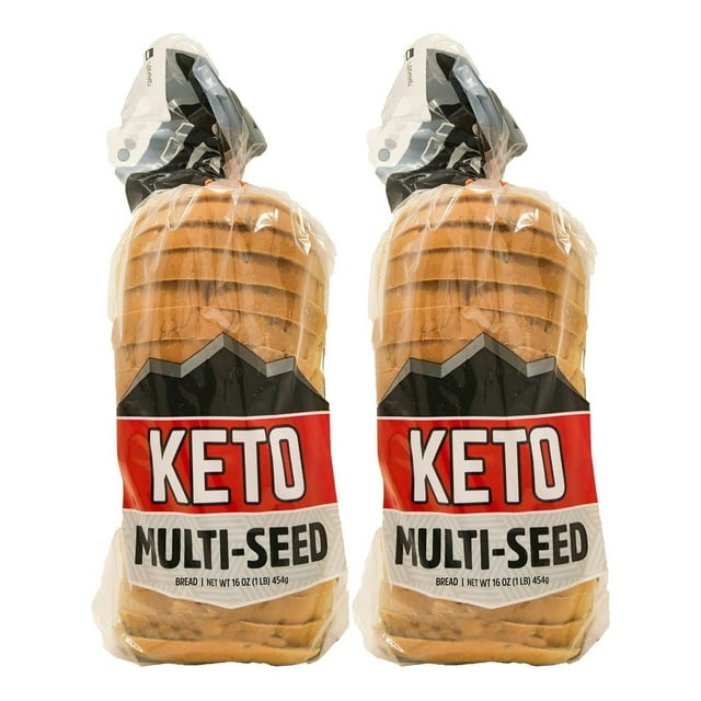 Franz Keto MultiSeed Bread 2 Net Carbs Per Serving 2 Pack (2 x