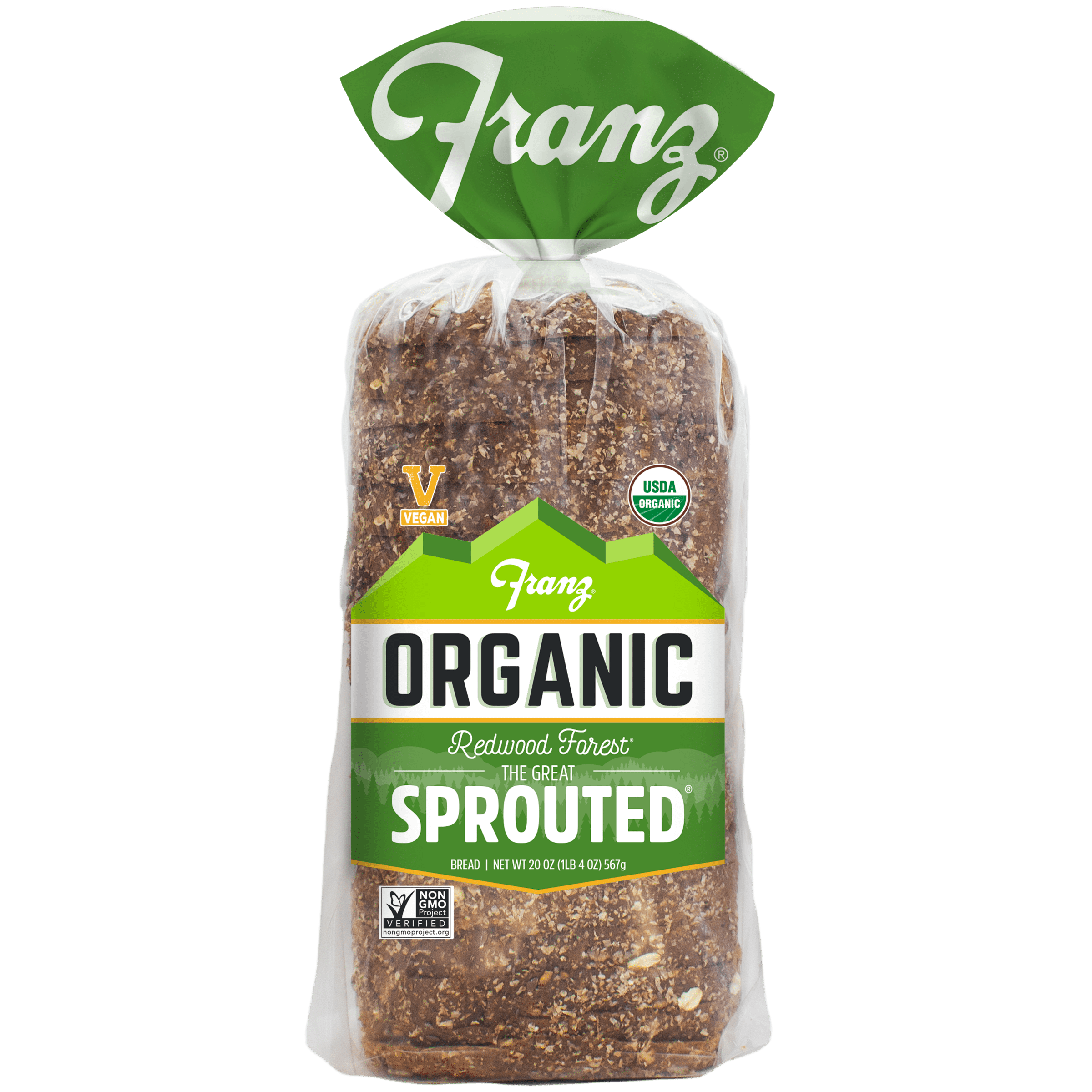 Franz Organic The Great Sprouted Bread Thin Sliced