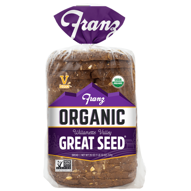 Shop Franz Organic Willamette Valley Great Seed Bread, 26 oz Great