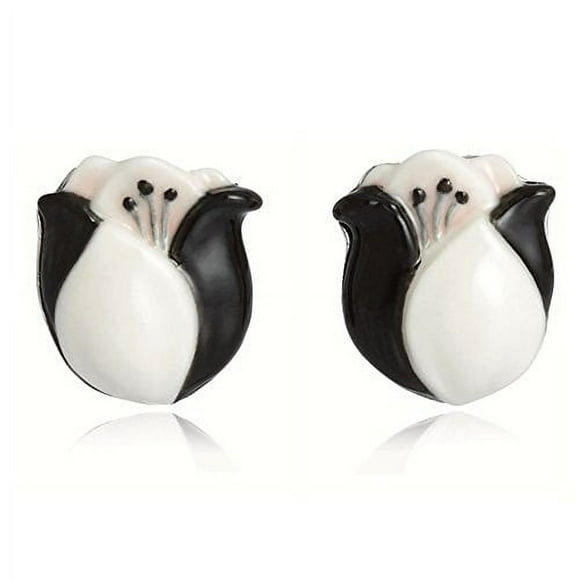 Franz Porcelain - Earrings - Camellia Flower