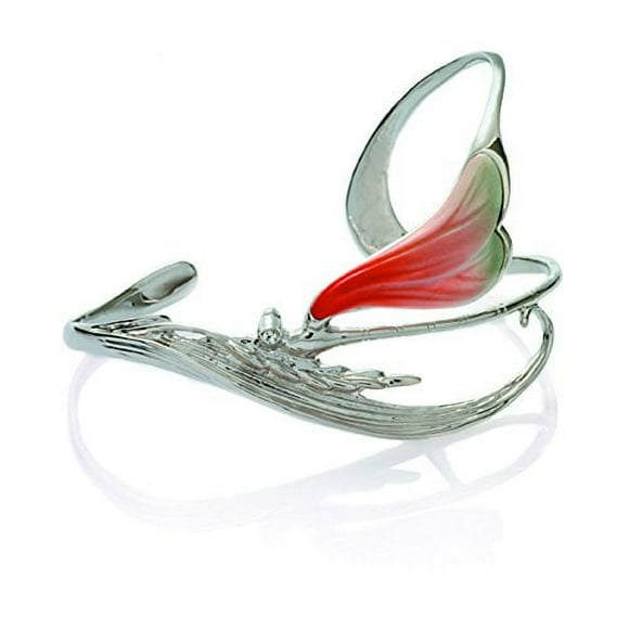 Franz Porcelain - Rhodium Bracelet - Dragonfly