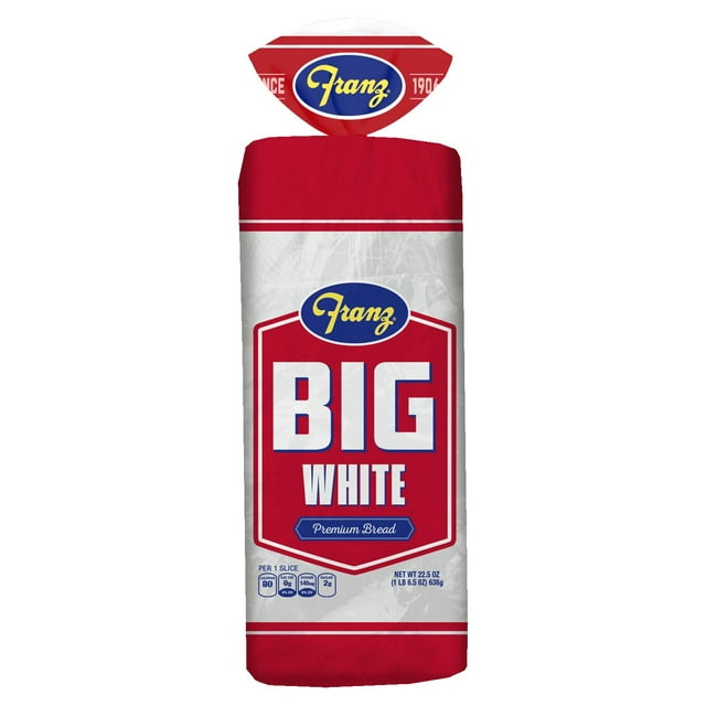 Franz Premium Big White Bread Loaf, 22.5 oz - Walmart.com