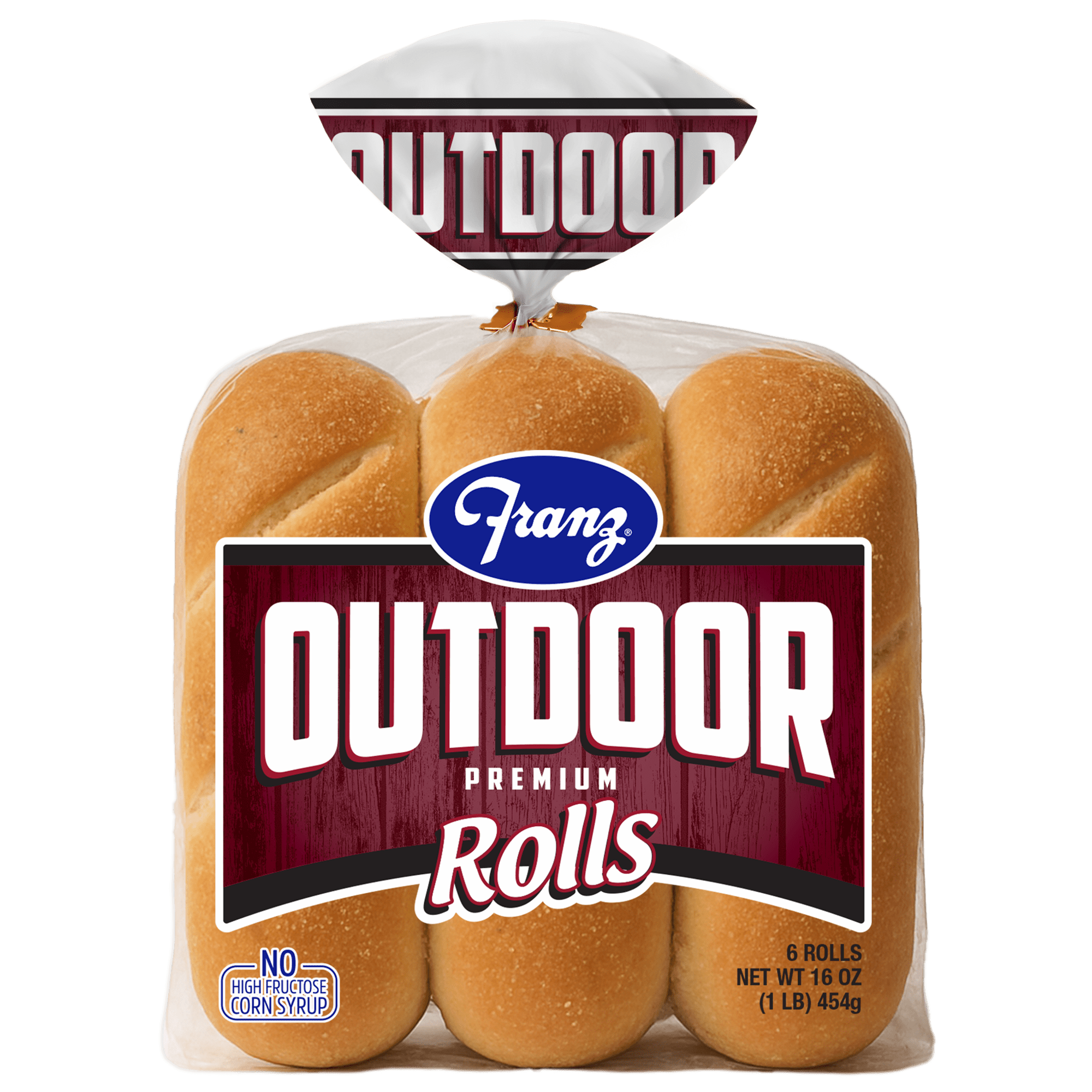 Franz Premium Outdoor Hoagie Rolls, 16 oz, 6 Count