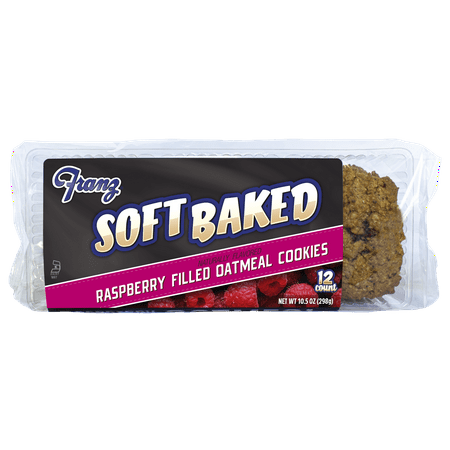 Franz Raspberry Filled Oatmeal Cookies, 10.5 oz, 12 Count