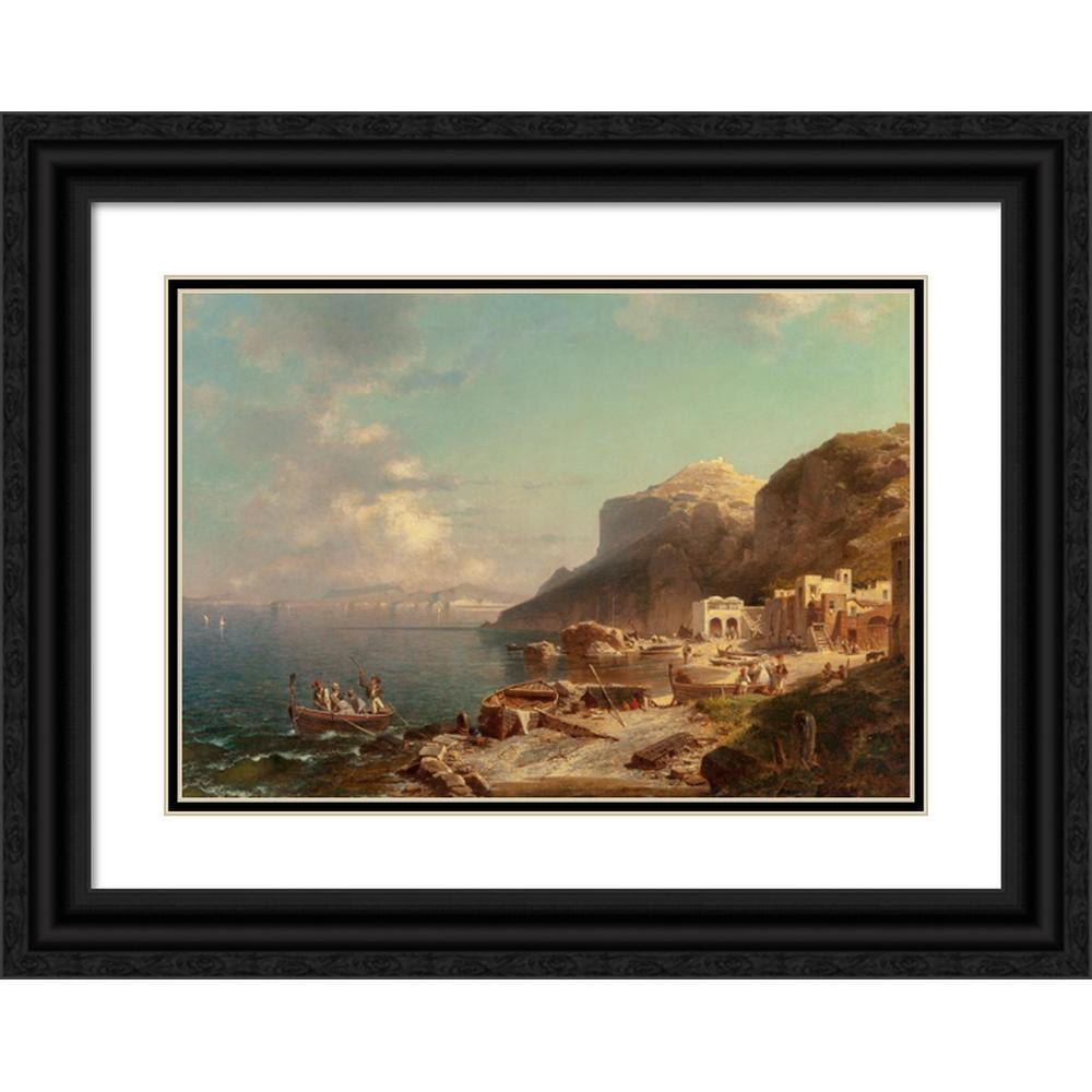 Franz Richard Unterberger 24x18 Black Modern Framed Museum Art