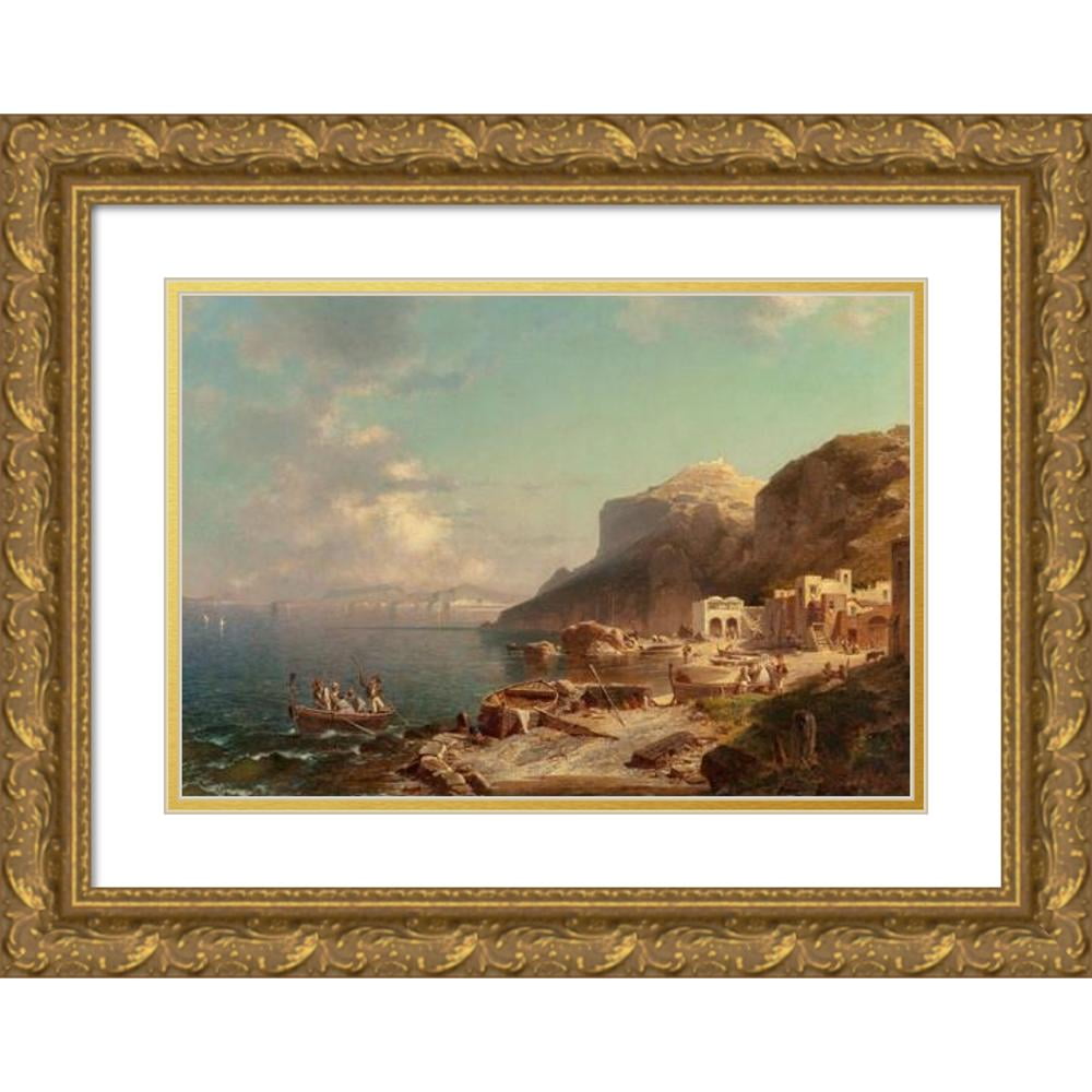 Franz Richard Unterberger 24x18 Black Modern Framed Museum Art