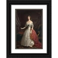 thumbnail image 1 of Franz Russ the younger 17x24 Black Ornate Framed Double Matted Museum Art Print Titled: Empress Elisabeth (1869), 1 of 5