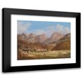 thumbnail image 1 of Franz Steinfeld 14x11 Black Modern Framed Museum Art Print Titled - Scene Near Krain, 1 of 5