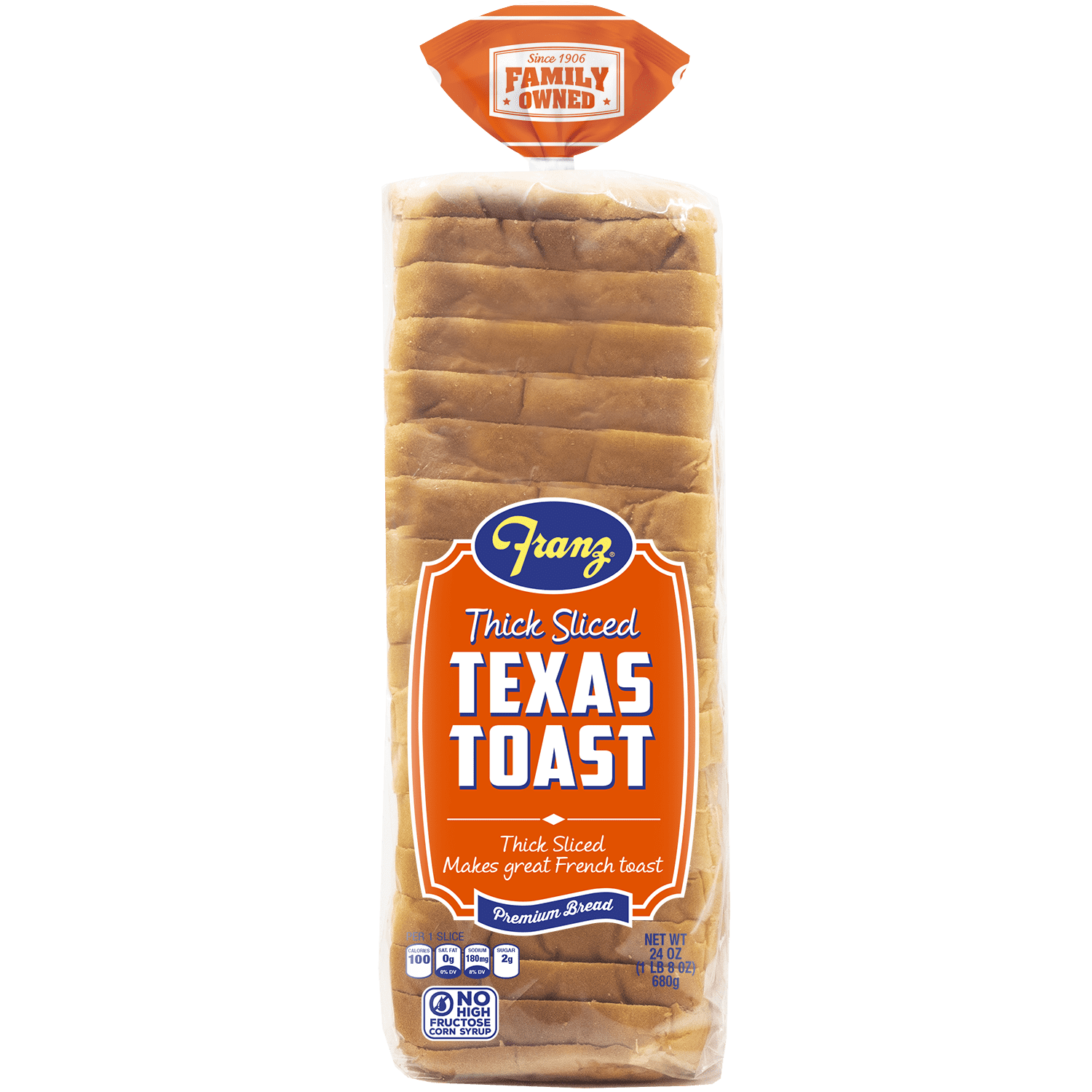 Franz Thick Sliced Texas Toast, 24 oz