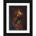 thumbnail image 1 of Franz Xaver Wagenschön 11x14 Black Ornate Wood Framed Double Matted Museum Art Print Titled: Resurrection of Christ (Around 1750-1770), 1 of 5