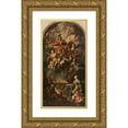 thumbnail image 1 of Franz Xaver Wagenschön 13x24 Gold Ornate Framed and Double Matted Museum Art Print Titled - Saint Florian (1778), 1 of 4