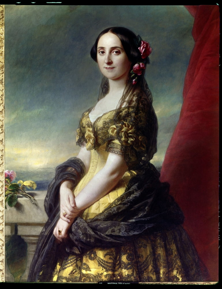 Franz Xaver Winterhalter (1806-1873) German School Canvas Art - (18 x 24)