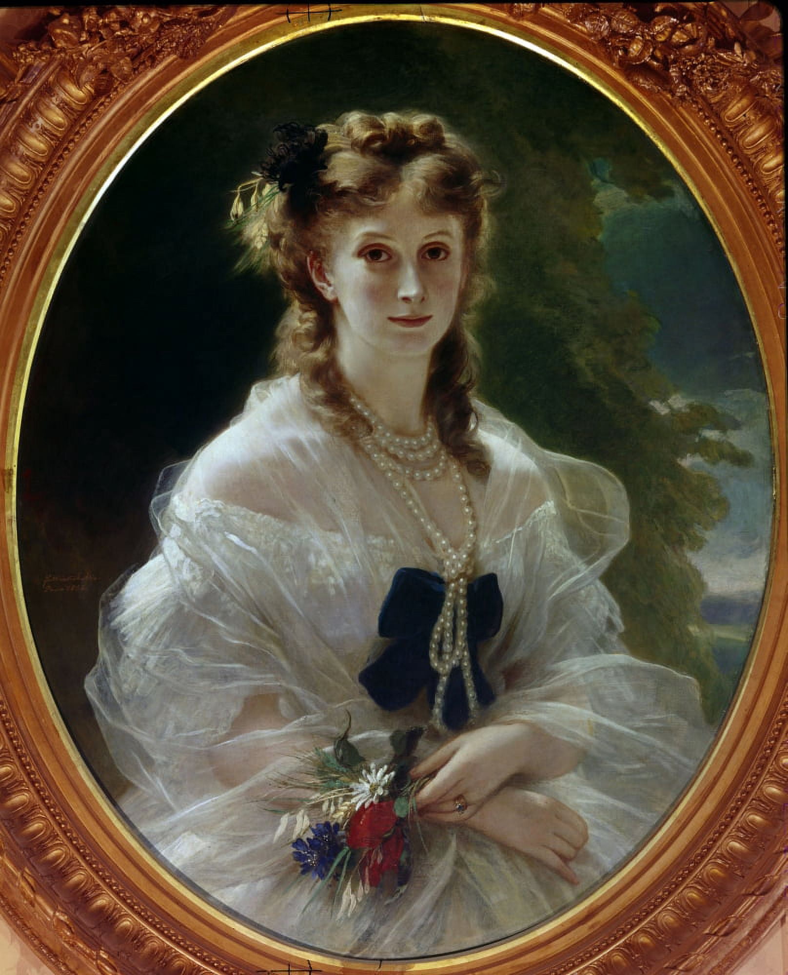 Franz Xaver Winterhalter (1806-1873) German School Canvas Art - (24 x 36)