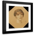 thumbnail image 1 of Franz von Stuck 20x23 Black Modern Framed Museum Art Print Titled - Portrait of Women, 1 of 5