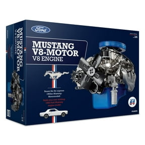 Franzis 67501 Ford Mustang Engine Model, Transparent