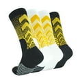 thumbnail image 1 of Fraobbg 4 Pack Mens Basketball Socks Elite Athletic Mid-Calf Crew Socks for Women Youth Boys, 1 of 9