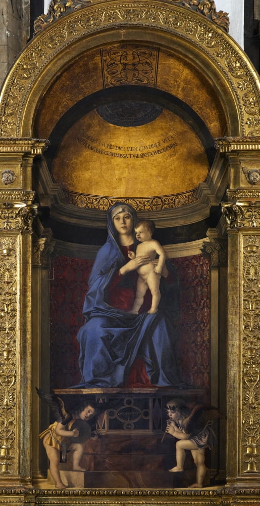 Frari Triptych Canvas Art - (24 x 36)