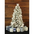 thumbnail image 1 of Fraser Hill Farm 10' Flocked Snowy Pine Artificial Christmas Tree with Smart String Lighting, 1 of 16