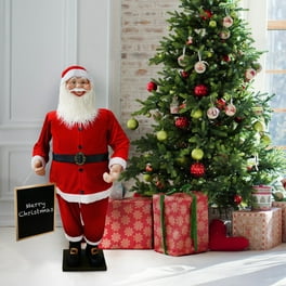 Free Shipping! Fraser Hill Farm 58-In. Dancing Santa with Free Shipping! Fraser Hill Farm 58-In. Dancing Santa with