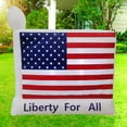thumbnail image 1 of Fraser Hill Farm 6-ft. Wide American Flag - Liberty for All Outdoor Blow-Up Inflatable with Lights FHINAMFLAG061-L, 1 of 9