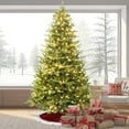 thumbnail image 1 of Fraser Hill Farm 7.5 ft Oregon Pine Christmas Tree with Warm White LED Lighting, FFOP075-5GR, 1 of 14