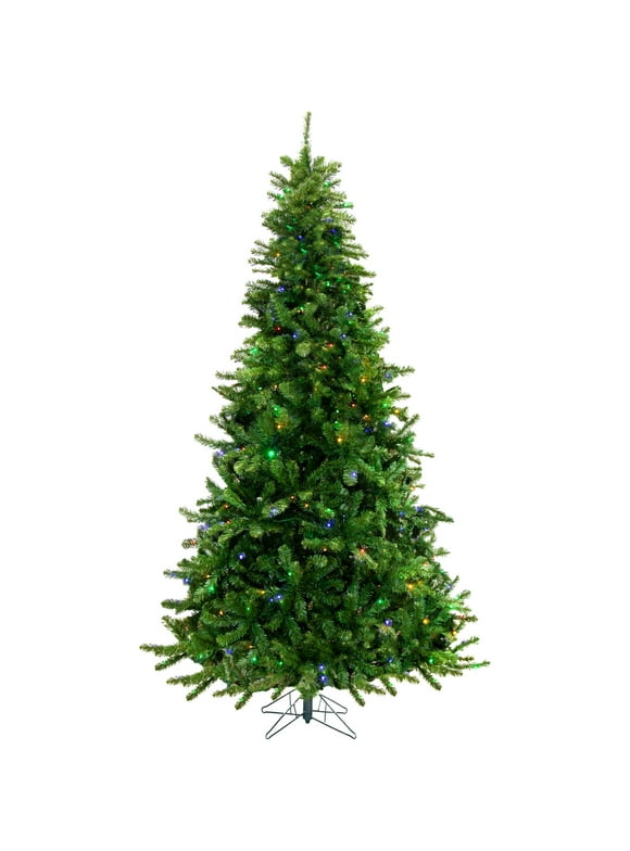 Fraser Hill Farm 7.5-ft. Noel Pine Artificial Christmas Tree, 400 Dual Color Changing 5MM LED Lights