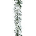 thumbnail image 1 of Fraser Hill Farm Green Mountain Pine Flocked Garland, 9-Ft, Outdoor Décor, FFMP108GL-0SN, 1 of 12