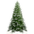 thumbnail image 1 of Fraser Hill Farm Assorted Colors Flocked Fir Christmas Tree, 7.5', 1 of 6