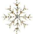 thumbnail image 1 of Fraser Hill Farm 30” LED Snowflake Light Decoration in Warm White for Indoor & Outdoor, FFCHLED030-STR0-WT, 1 of 9