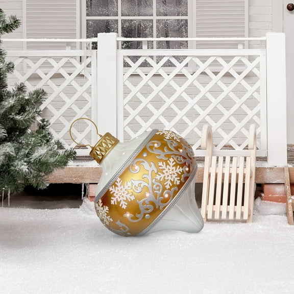 Fraser Hill Farm 28.75-in. Vintage Ornament Statue with LED Lights, FFRS029-ORN1-GLD