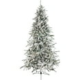 thumbnail image 1 of Fraser Hill Farm Prelit LED White 7.5-ft Mountain Pine Artificial Christmas Tree, FFMP075-5SN, 1 of 15