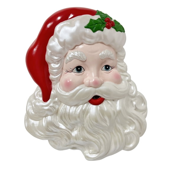 Fraser Hill Farm Santa Claus Blow Mold Tree Topper with LED Lights Multicolor 20 in.