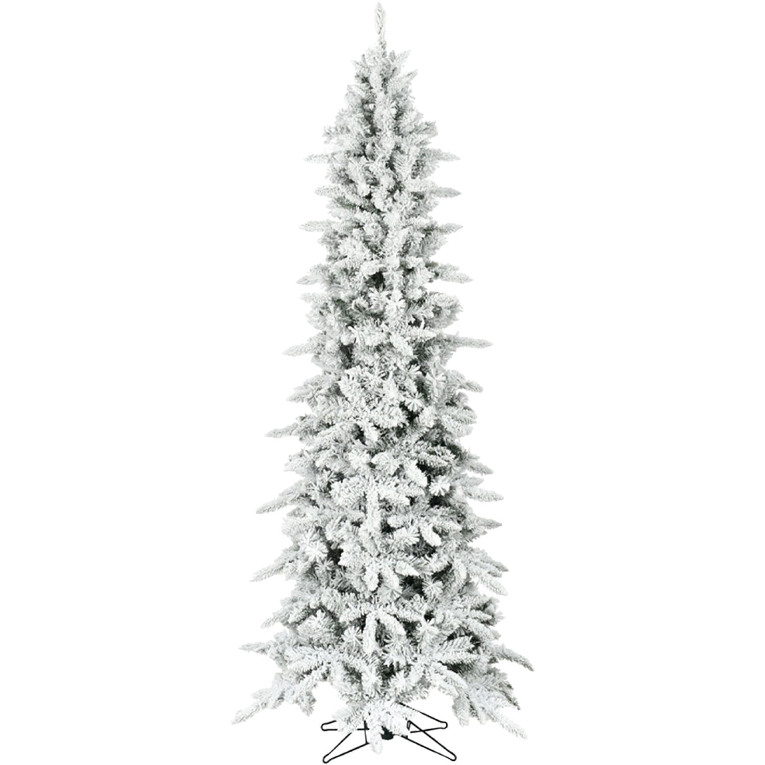Fraser Hill Farm Unlit 9-ft Mountain Pine Artificial Slim Christmas Tree, FFMPS090-0SN