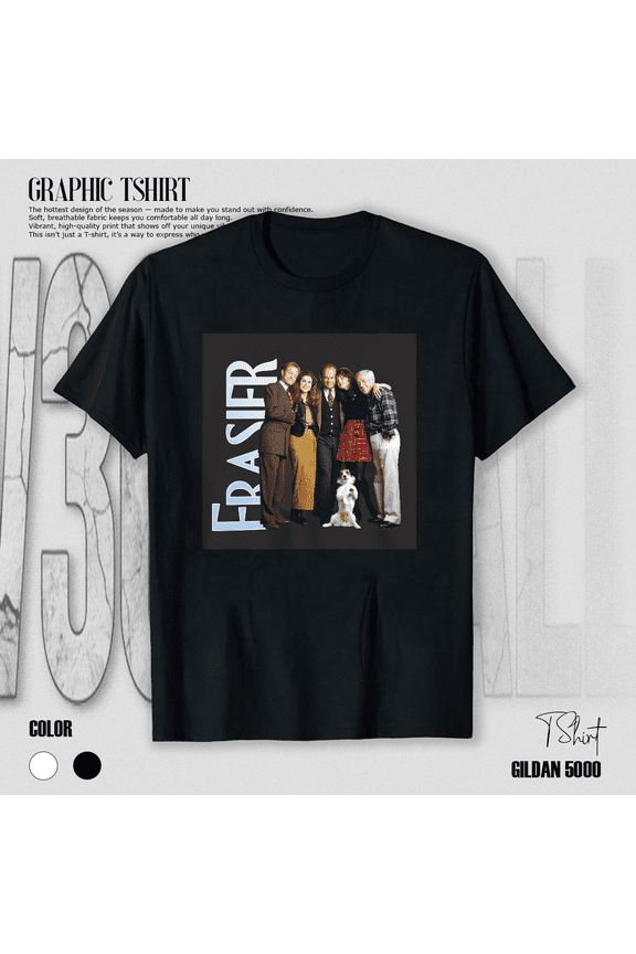 Frasier 90s Sitcom Retro Comedy Fan Nostalgia TV Classic Quote Unisex T-Shirt V80344, up to size 5XL