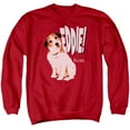 thumbnail image 1 of Frasier Eddie Adult Crewneck Sweatshirt Red, 1 of 1