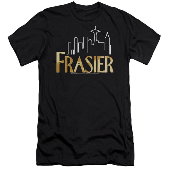 Frasier Men's Frasier Logo Slim Fit T-shirt Small Black