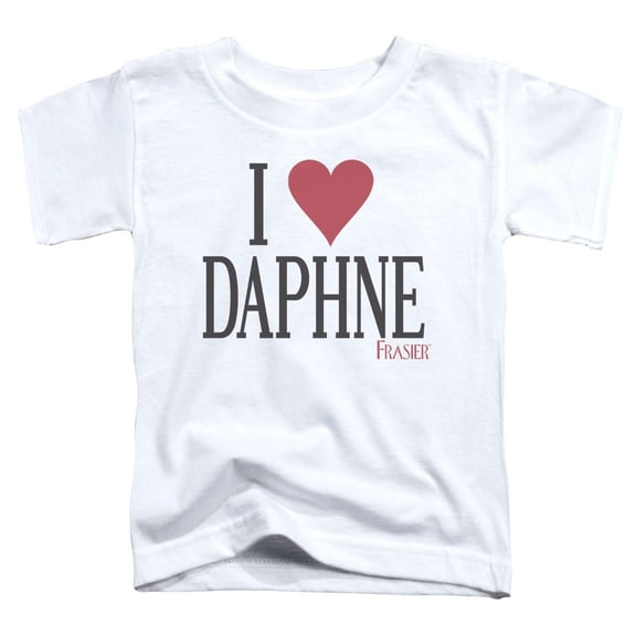 Frasier I Heart Daphne Toddler T-Shirt White