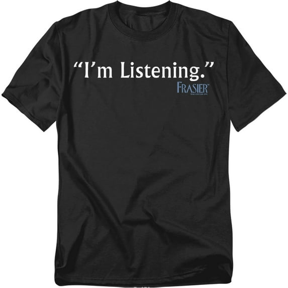 Frasier Im Listening Officially Licensed Adult T-Shirt XL