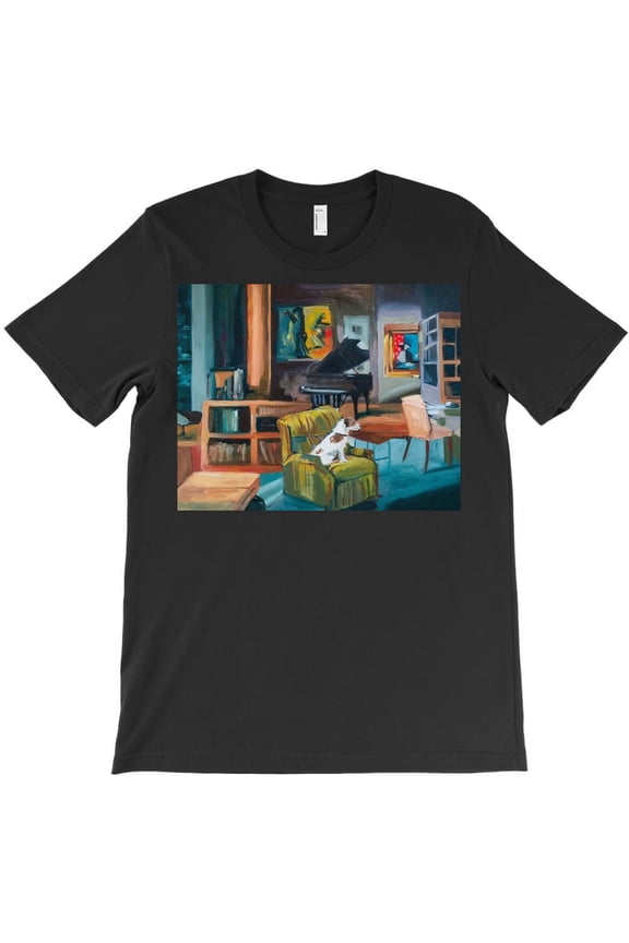 Frasier's Apartment Funny 90s TV Show Sitcom Comedy Graphic H15186 T-Shirt, for Men and Women, Up to Size 5XL