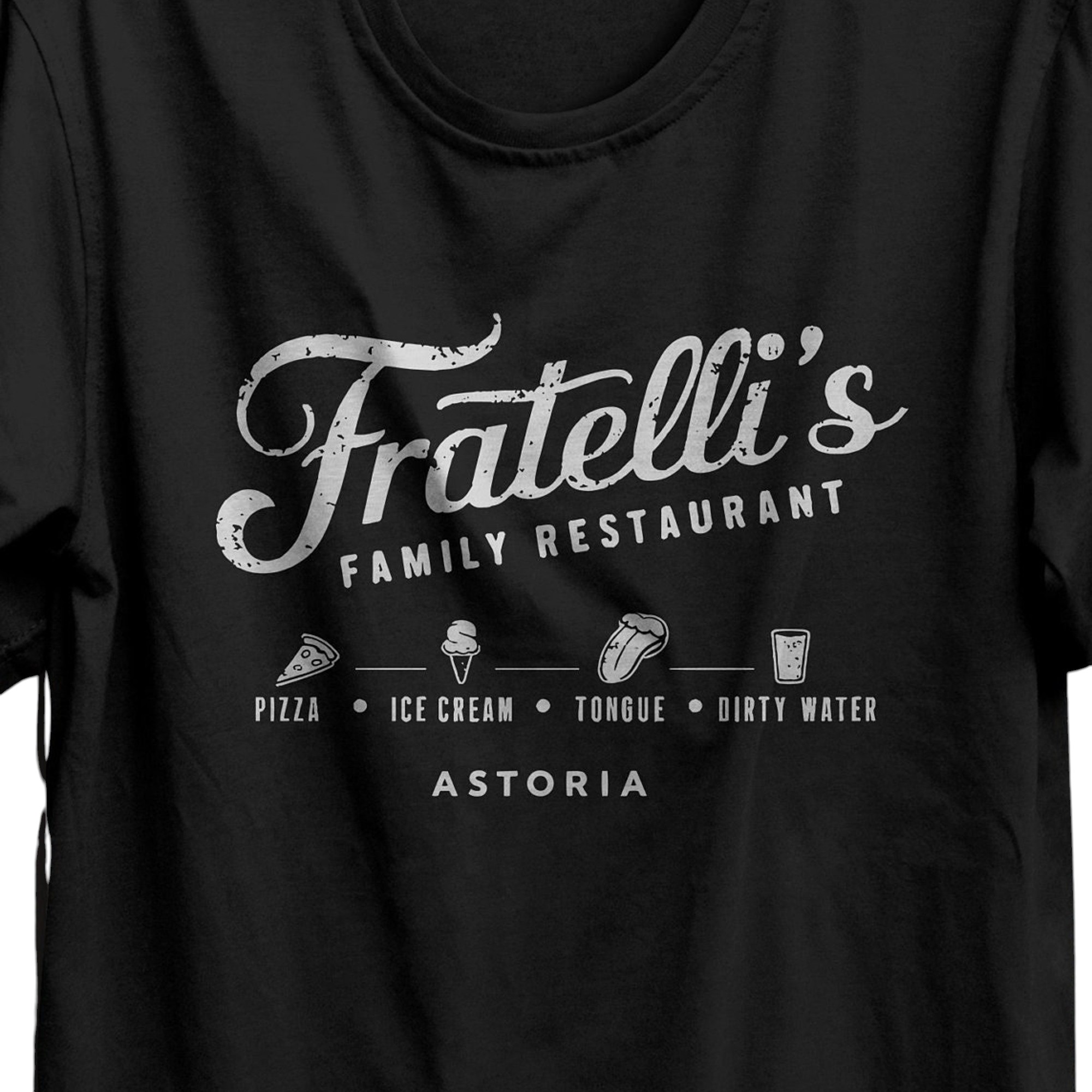 T-Shirt Uomo 'Mama Fratelli' Ispirata A I Goonies - 3stylercollection Vintage, 100% Cotone Organico