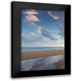 thumbnail image 1 of Frates, Dennis 11x14 Black Modern Framed Museum Art Print Titled - Secret Beach Sunrise I, 1 of 5