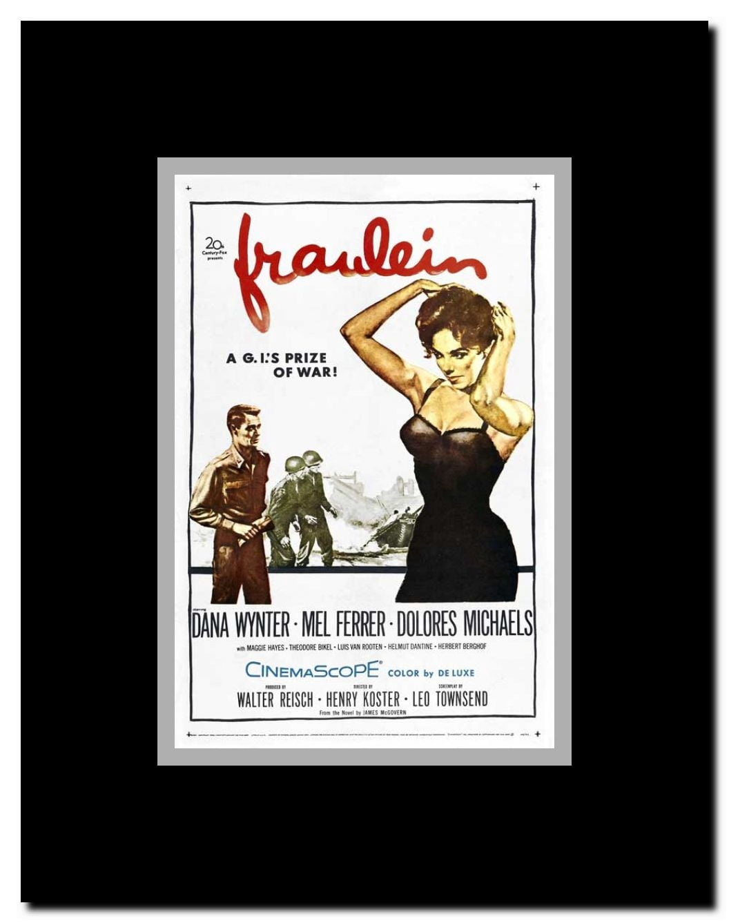Fraulein Framed Movie Poster