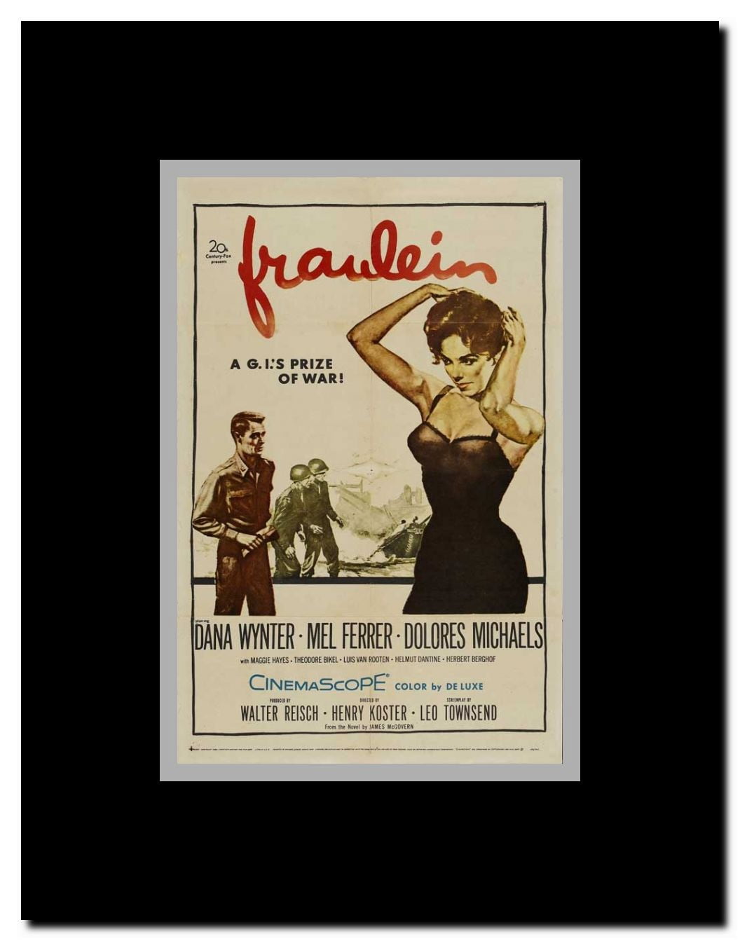 Fraulein Framed Movie Poster