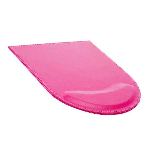 Fray PU Leather Gaming Mouse Pad - High-Performance Mouse Pad Optimized for Gaming - Designed for Control rose red