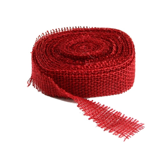 Frayed Burlap Ribbons