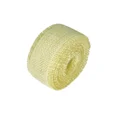thumbnail image 1 of Burlap Fabric Frayed Burlap Ribbon, Off-White, 2.5 in Wide x 10 Yards, Serged Edges, 1 of 1