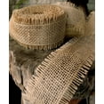 thumbnail image 1 of Frayed Burlap Ribbons-Off-White,2.5 Inch, 1 of 1