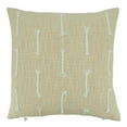 thumbnail image 1 of Frayed Stitch Line Throw Pillow with Down Filling, White, 1 of 1